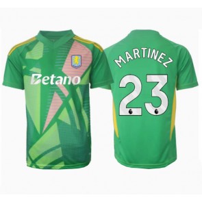 Aston Villa Emiliano Martinez #23 Målvakt Hemmatröja 2024-25 Kortärmad